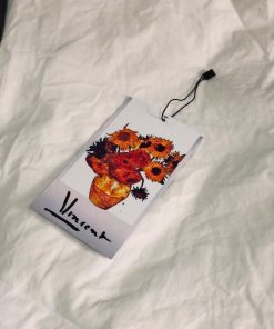 Vincent flowers with orange leaves