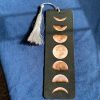 Lunar Phases Tassel Bookmark